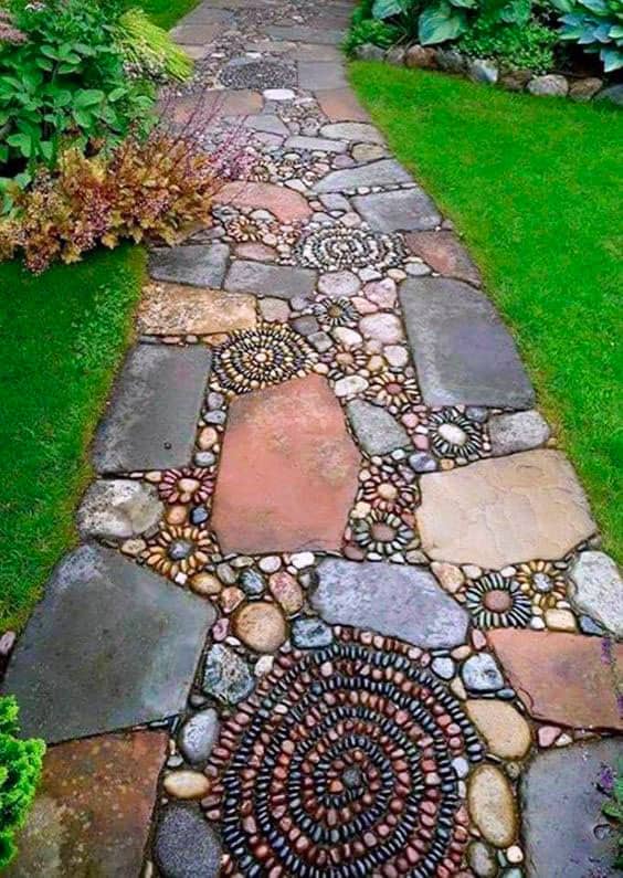 چگونگی زیبا سازی خیابان های شهر، با سنگ فرش ها
